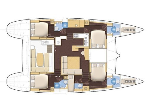 Lagoon 500 - Yacht Charter Sailica