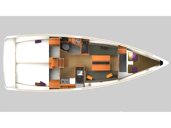 Sun Odyssey 349 - Yacht Charter Sailica