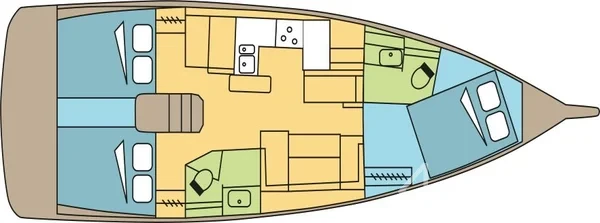Sun Odyssey 410 - Yacht Charter Sailica