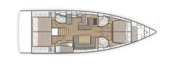Oceanis 51.1 - Yacht Charter Sailica