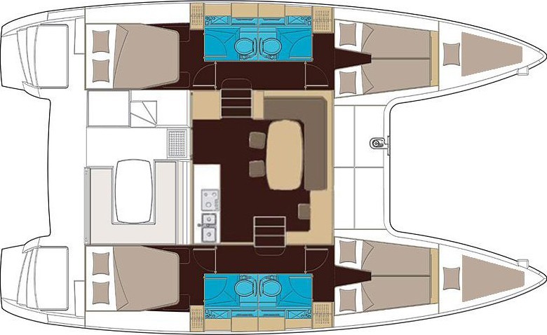 Lagoon 400 S2 - Yacht Charter Sailica