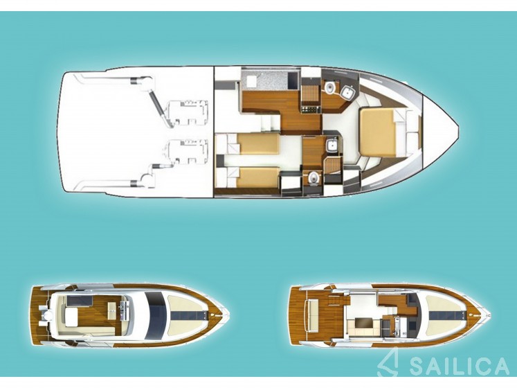 Fairline Squadron 42 - Yacht Charter Sailica