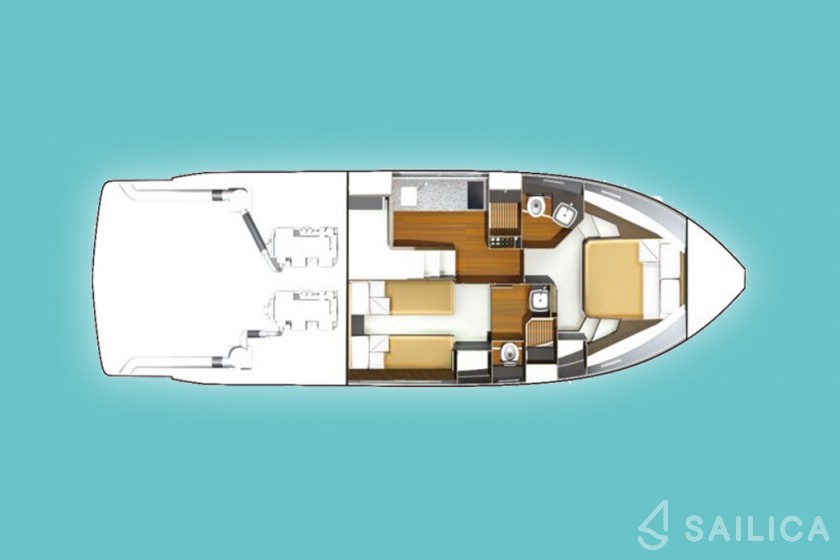 Fairline Squadron 42 - Yacht Charter Sailica