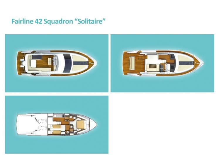 Fairline Squadron 42 - Yacht Charter Sailica