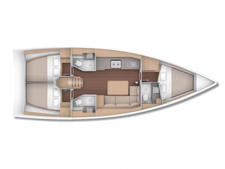 Dufour 390 Grand Large - Yacht Charter Sailica