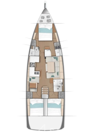 Sun Odyssey 490 - Yacht Charter Sailica