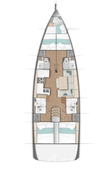 Sun Odyssey 490 - Yacht Charter Sailica