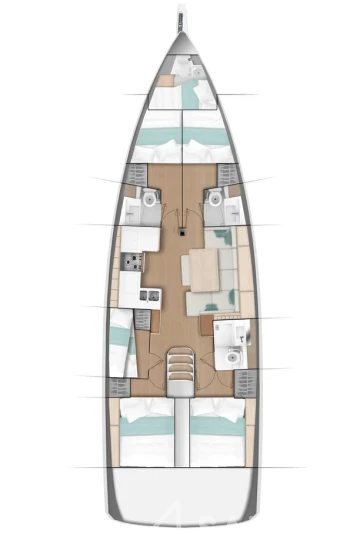 Sun Odyssey 490 - Yacht Charter Sailica