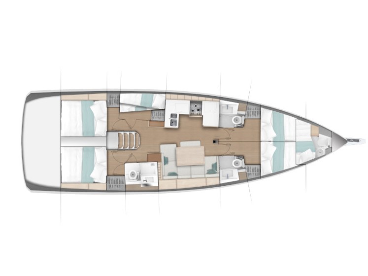 Sun Odyssey 490 - Yacht Charter Sailica