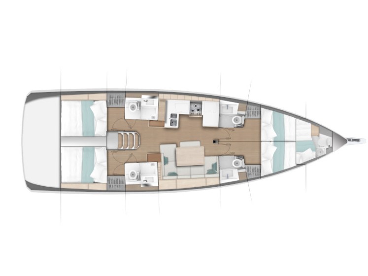 Sun Odyssey 490 - Yacht Charter Sailica
