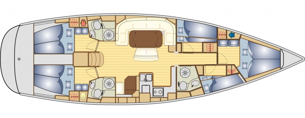 Bavaria 50 Cruiser - Yacht Charter Sailica