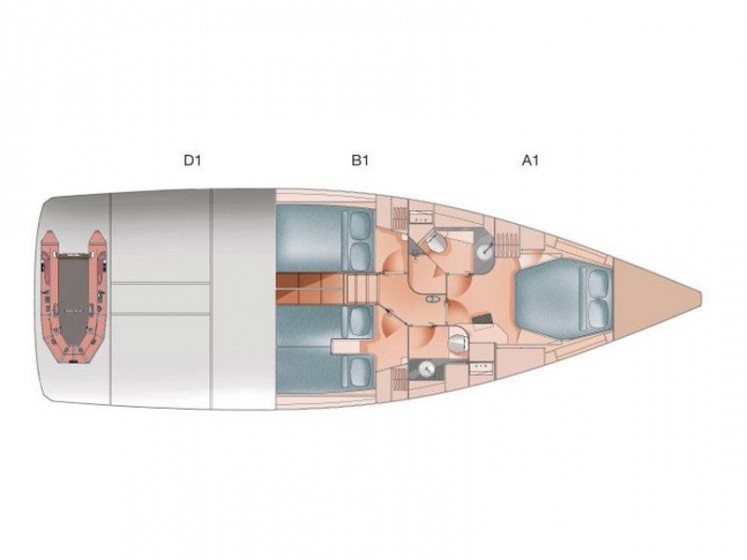 Moody DS 45 - Yacht Charter Sailica