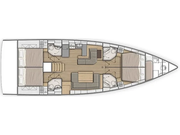 Oceanis 51.1 - Yacht Charter Sailica