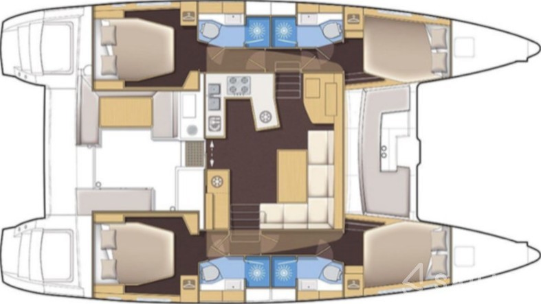 Lagoon 450 - Yacht Charter Sailica