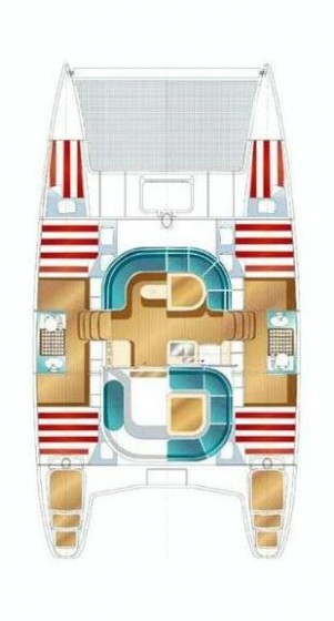 Nautitech 40 open NEW - 4 + 2 cab. - Yacht Charter Sailica