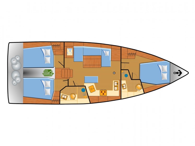 Oceanis 40.1 - Yacht Charter Sailica