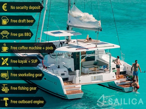 Lagoon 42 - Yacht Charter Sailica