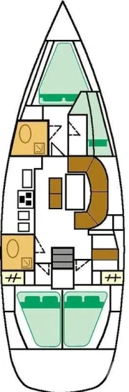 Oceanis 411 Clipper - Yacht Charter Sailica