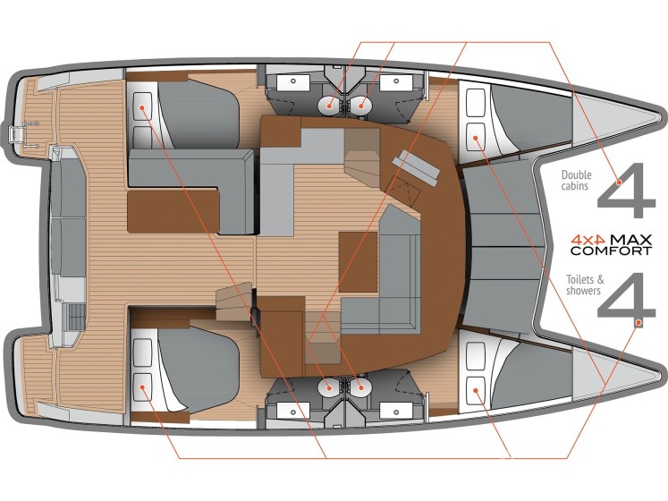 Lucia 40 - Yacht Charter Sailica