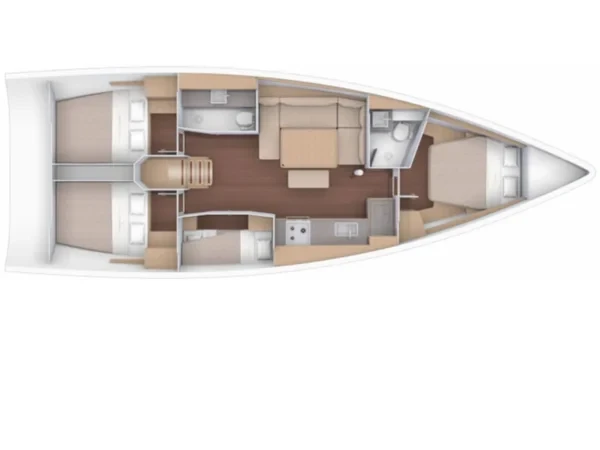 Dufour 430 - Yacht Charter Sailica
