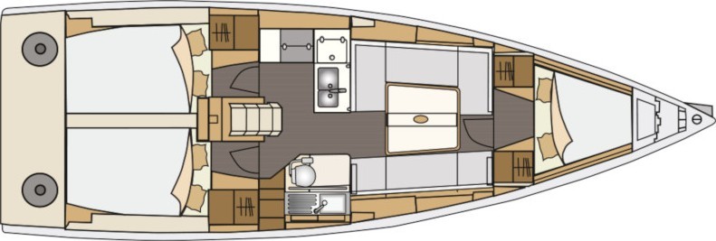 Elan E4 - Yacht Charter Sailica