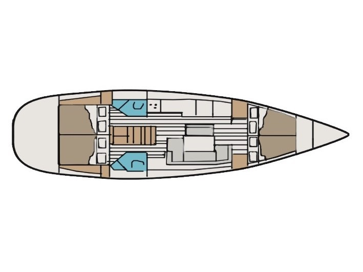 Sun Odyssey 44i - Yacht Charter Sailica