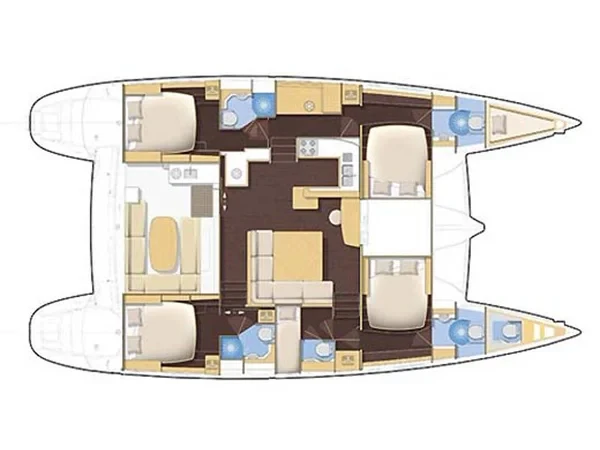 Lagoon 500 - Yacht Charter Sailica