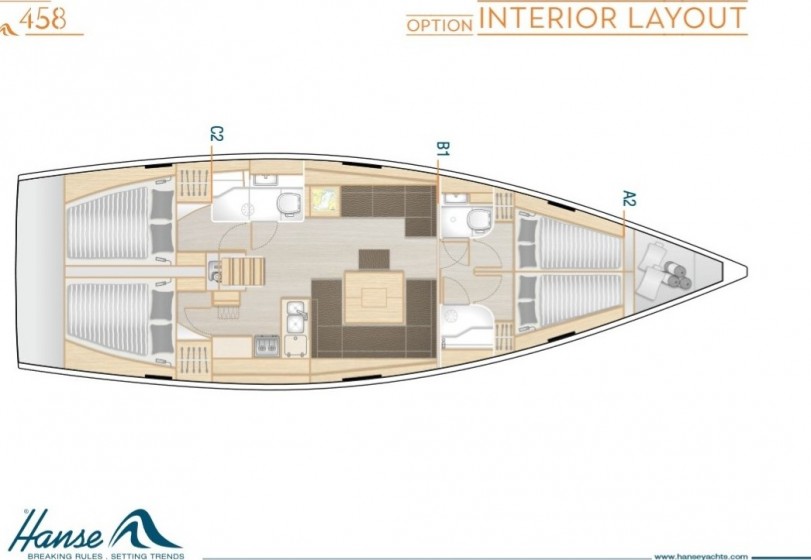 Hanse 458 - Yacht Charter Sailica