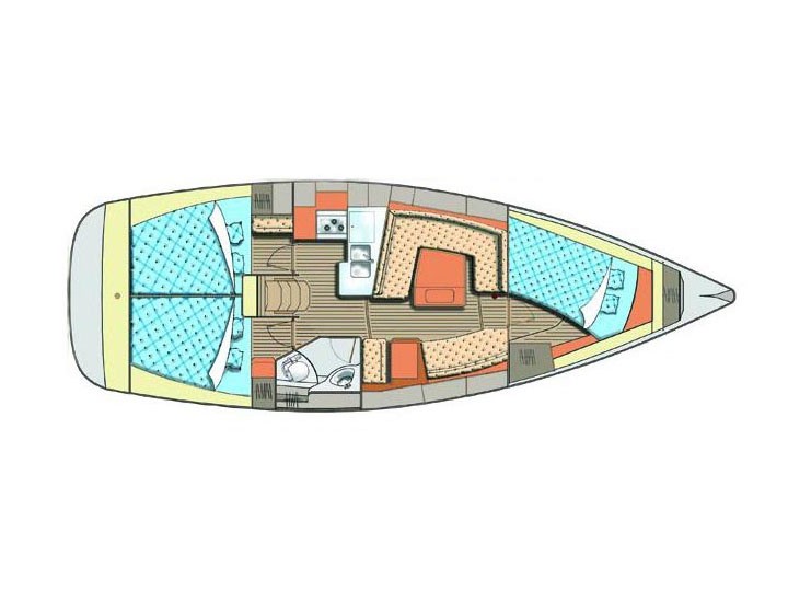 Elan 384 Impression - Yacht Charter Sailica