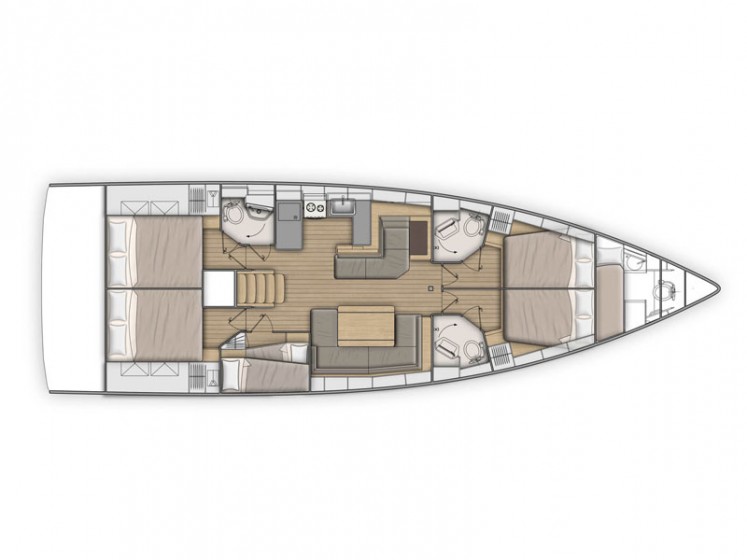 Oceanis 51.1 - Yacht Charter Sailica