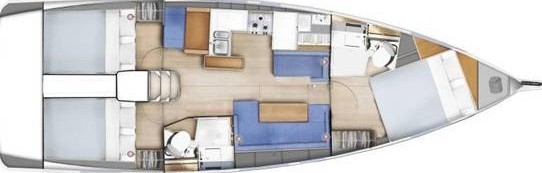 Sun Odyssey 410 - Yacht Charter Sailica