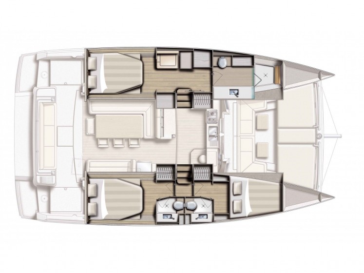 Bali 4.1 - Yacht Charter Sailica