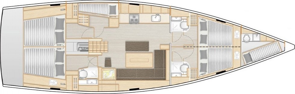 Hanse 508 - Yacht Charter Sailica