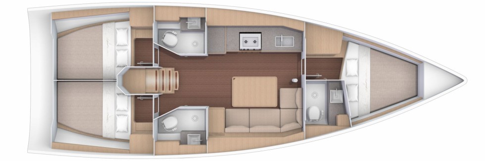 Dufour 390 Grand Large - Yacht Charter Sailica