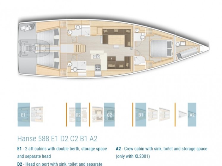 Hanse 588 - Yacht Charter Sailica
