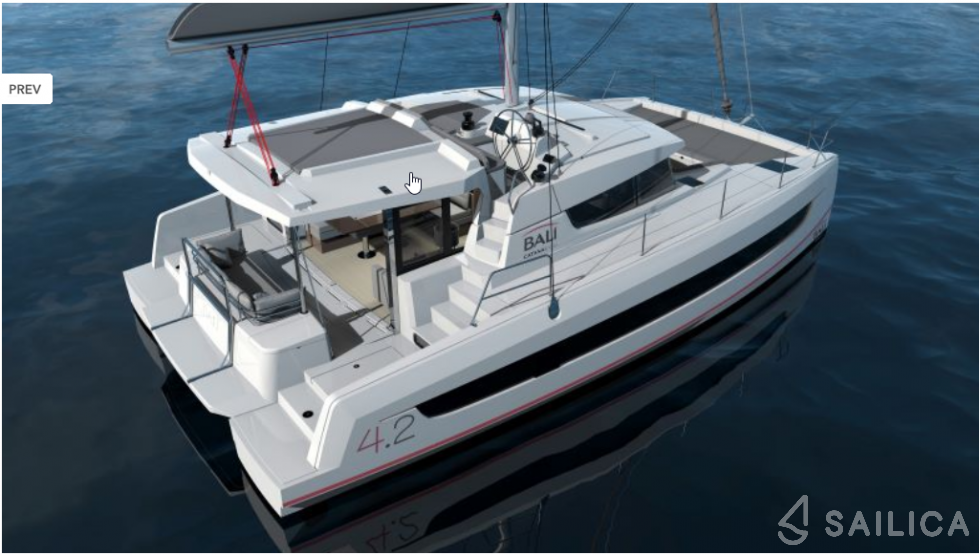 Bali 4.2 - Yacht Charter Sailica