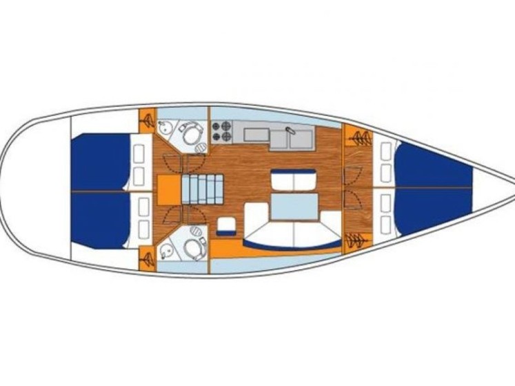 Sun Odyssey 44i - Yacht Charter Sailica