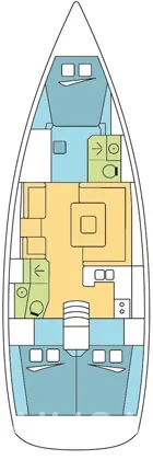 Sun Odyssey 439 - Yacht Charter Sailica