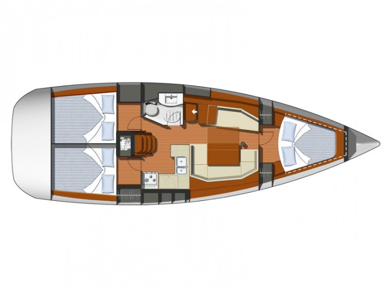 Sun Odyssey 39i - Yacht Charter Sailica