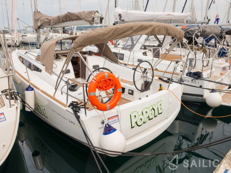 Sun Odyssey 349 - Yacht Charter Sailica