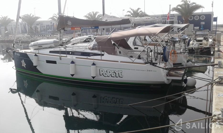 Sun Odyssey 349 - Yacht Charter Sailica