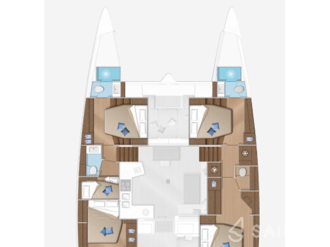 Lagoon 52F - Yacht Charter Sailica