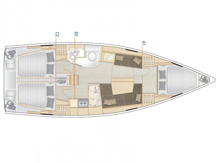 Hanse 388 - Yacht Charter Sailica