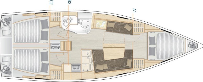 Hanse 388 - Yacht Charter Sailica