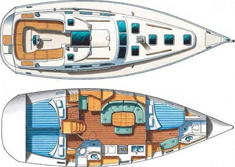 Oceanis 393 Clipper - Yacht Charter Sailica