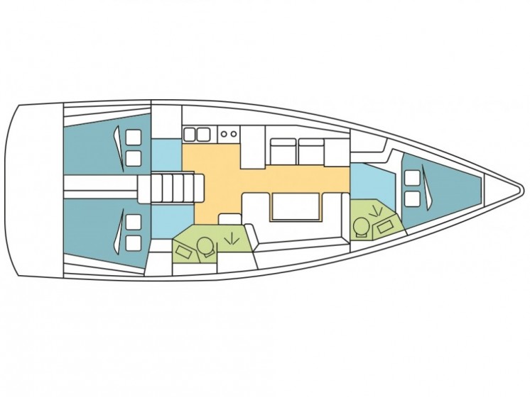 Oceanis 41.1 - Yacht Charter Sailica