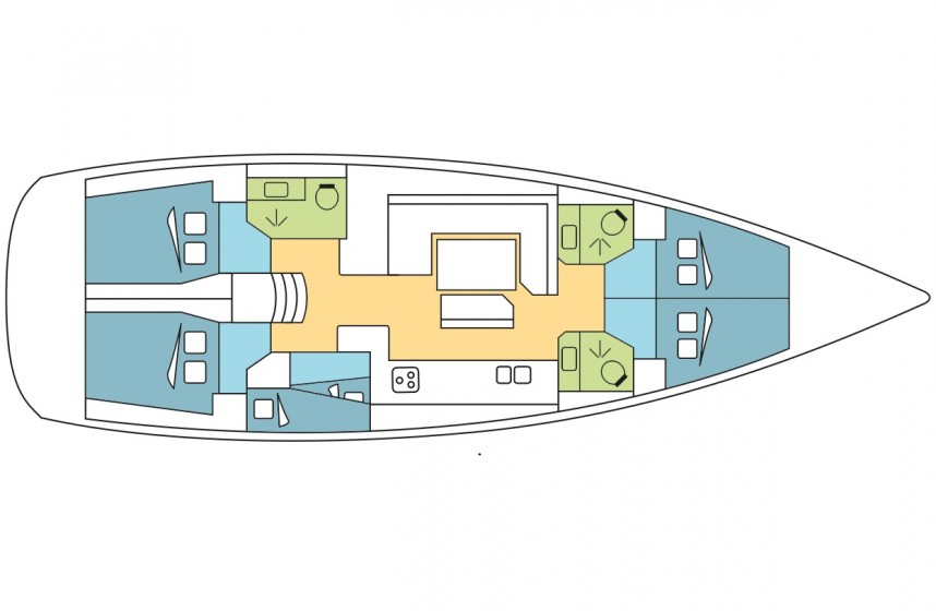Sun Odyssey 519 - Yacht Charter Sailica
