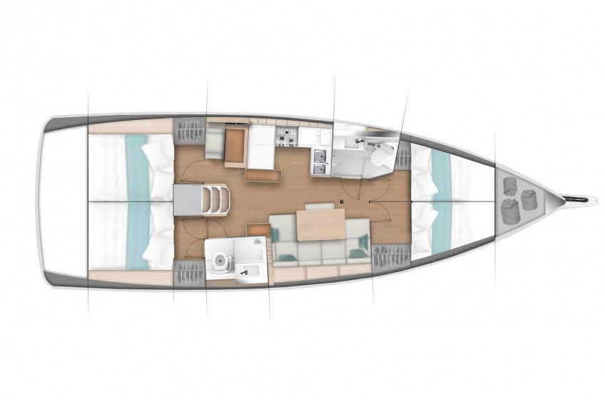 Sun Odyssey 440 - Yacht Charter Sailica