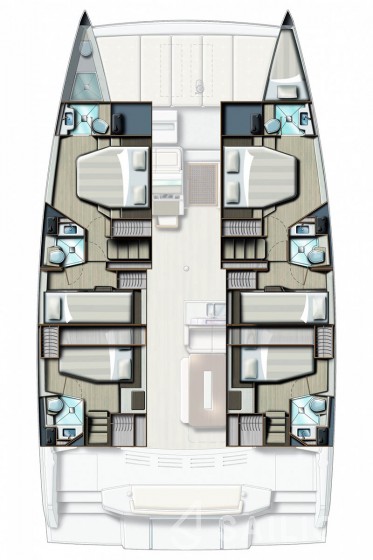 Bali 4.8  - Yacht Charter Sailica