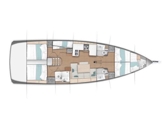 Sun Odyssey 490 - Yacht Charter Sailica